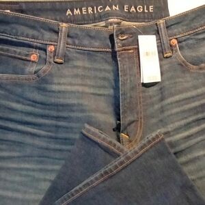American eagle outfitters dark blue jean new- 36/32
